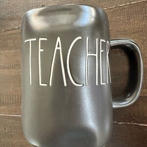Rae Dunn- teacher mug- not used many times- no flaws